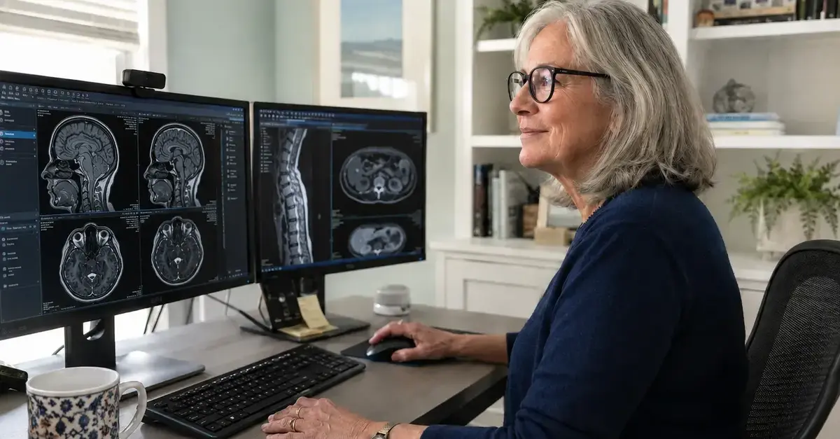 Telemetry Tech Retirement Teleradiology for Late-Career Radiologists | Flexible Semi-Retirement